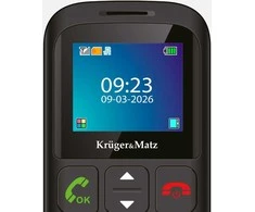 Kruger &amp; Matz „KrugerMatz Simple 923“ GSM telefonas senjorams