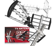 Retoo RTO Antena do tv naziemnej dvbt2 mocna kierunkowa zewnętrzna combo mux8 4k lte er1240