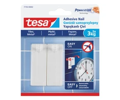 Tesa Gwoździe Lipnios vinys, 2 vnt. <3kg, plytelėms (+3 pl) (77763-00007-00)