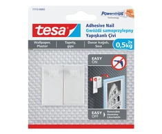Tesa Gwoździe Lipnios vinys 2 vnt. <500g tapetams (+3 pl.) (77772-00007-00)