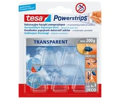 Kabliukai Tesa PowerStrips Deco, 5 vnt.