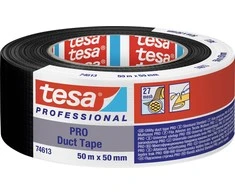 Audinio juosta TESA STANDART (juoda) 50m x 48mm 04613-00046-00