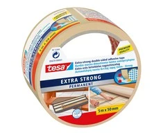 Dvipusio lipnumo juosta grindų dangai tesa Extra Strong 5mx50mm