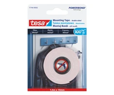Tesa Taśma Plytelių tvirtinimo juosta 1,5 m: 19 mm (77746-00007-00)