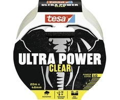 Lipnioji juostelė TESA ULTRA POWER CLEAR 56496, 10 m × 48 mm
