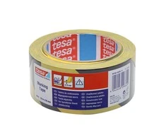 Įspėjamoji grindų žymėjimo juosta TESA (geltona/juoda) 33m x 50mm 60760-00093-15