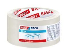 Tesa Taśma Paprasta pakavimo juosta 40 m: 45 mm, skaidri