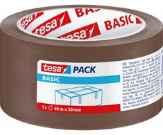 Tesa Taśma Paprasta pakavimo juosta 50 m: 48 mm, ruda