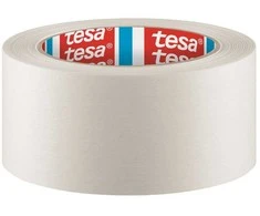 Tesa Taśma Popierinė pakavimo juosta 50 m: 50 mm, balta