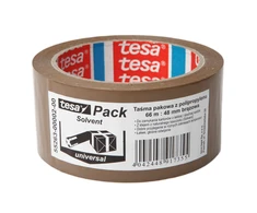 TESA PAKAVIMO JUOSTA SOLVENT 66m 48mm RUDA
