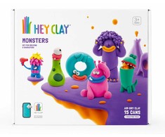 TM Toys TMT HeyClay rinkinukas Monsters 15 vnt. pakuotė HCL15018 07896