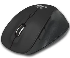 TM122K Titanum belaidė „Bluetooth“ pelė, 6D optinė, „Fornax“, juoda