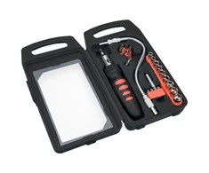 Top Tools Koncówki Atsuktuvų antgalių ir galvučių rinkinys su laikikliu, 22 vnt.