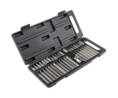 Antgalių rinkinys TOP TOOLS 40 vnt. (Spline, Torx, šešiakampiai)