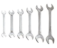 Top Tools Dvigubas veržliaraktis atvirais galais 6-32 mm, rinkinyje 12 vnt