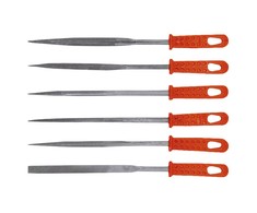 Adatinės dildės TOP TOOLS rinkinys, 6 vnt., metalui