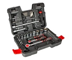 Įrankių rinkinys TOP TOOLS 53 vnt. 1/4", 1/2"