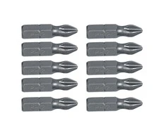 Koncówki Antgalių rinkinys Topex PH2x25mm, 10 vnt