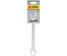 Topex Klucz płasko-oczkowy 6 x 100 mm