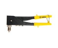 Topex Kniedė aliuminio kniedėms 2,4 / 3,2 / 4,0 / 4,8 mm, dviejų padėčių