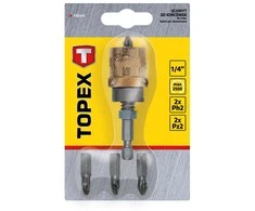 Sukimo antgalių komplektas Topex 39D340; 5 vnt.