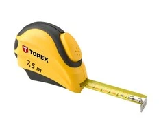 RULETĖ TOPEX 27C387 PLIEN 7.5M 25MM 1