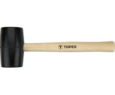 Topex guminis plaktukas su medine rankena 340g 305mm 02A343