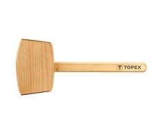 Topex plaktukas su medine rankena 500g 315mm 02A050