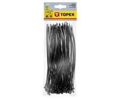 ‎Opaski Kabelių raiščiai 2,5 x 200 mm, 100 vnt., juodi