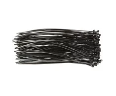 ‎Opaski Kabelių raiščiai 2,5 x 200 mm, 100 vnt., juodi