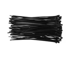 ‎Opaski Kabelių raiščiai 3,6 x 200 mm, 100 vnt., juodi