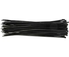‎Opaski Kabelių raiščiai 4,8 x 370 mm, 75 vnt., juodi