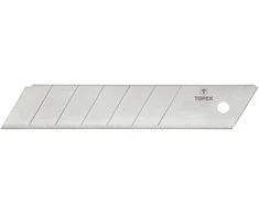 TOPEX 17B550 Peilių Geležtės 25 mm, 5 vnt., Laužomos