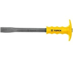 Przecinak TOPEX Kaltas su apsauga 03A136, 300x16 mm, legiruotas plienas