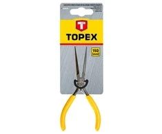 Szczypce Tikslios ilganosės replės, tiesios, siauros, 150 mm