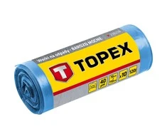 Šiukšlių maišai TOPEX Heavy Duty 120 L Mėlyni (10 vnt.)
