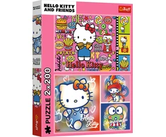 Trefl Dėlionė 2x200 vnt. - Hello Kitty ir draugai