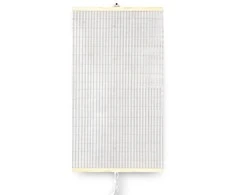 Infraraudonųjų spindulių Šildytuvas - lankstus šildymo skydelis 430W TRIO, raštas 14, skaidrus, išmatavimai 100x57cm su reguliatoriumi