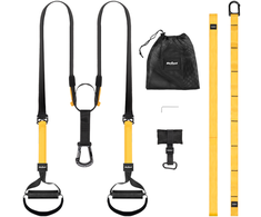 TRX P3-3 treniruočių juostos, pratimų diržai, REBEL ACTIVE