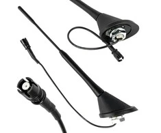 Automobilio antena RAKU-2 ANT10 su stiprintuvu AMIO-04154