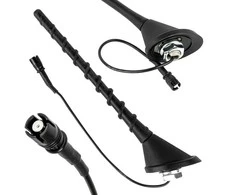 Automobilio antena RAKU-2 ANT09 su stiprintuvu AMIO-04153
