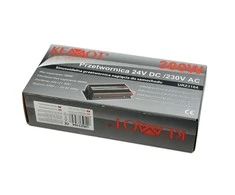 REBEL 24V/230V 300W keitiklis (F tipo lizdas: vokiškas)