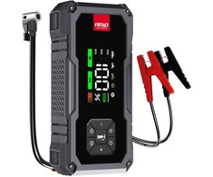 4in1 Automobilinis užvedimo įrenginys/LED/kompresorius/Powerbank 12V 7,2Ah 600A PRO AMIO-04674