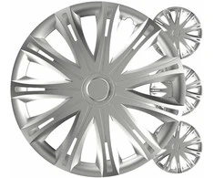 Versaco Ratų gaubtai 4 vnt. Spark, sidabriniai 17"