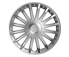 Kołpak versaco Ratų gaubtas 1 vnt. Crystal, sidabrinis 14"