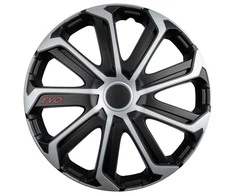 Versaco Rato gaubtas 1 vnt. EVO, juodas ir sidabrinis 14"