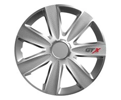 Versaco Ratų gaubtas 1 vnt. GTX, Carbon sidabrinis 16"