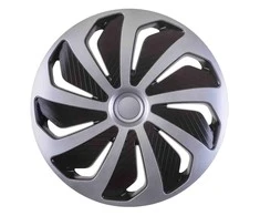 Versaco Ratų gaubtas 1 vnt. Wind, juodas ir sidabrinis 14"