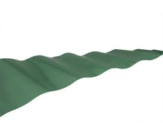 Obrzeże Vejos apvadas 15 cm x 9 m, žalias