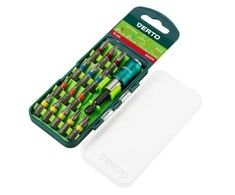 Verto Rinkinys Antgalių rinkinys, 15 dalių, 25 mm - 3 x PH, 3 x PZ, 3 x SL, 5 x TX + magnetinis laikiklis